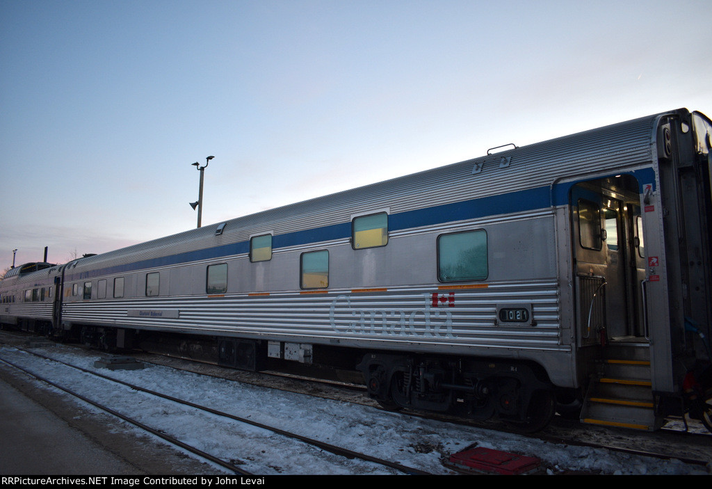 VIA Rail Chateau Sleeping Car on Hudson Bay train